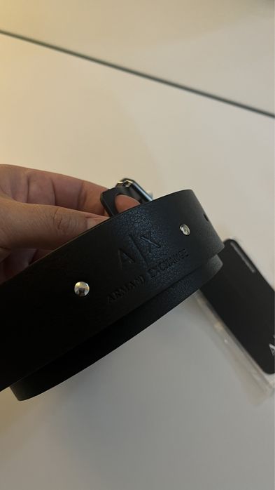 Картхолдер, кошелек и ремень от Armani exchange