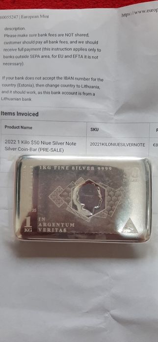 Lingou  Argint 100g