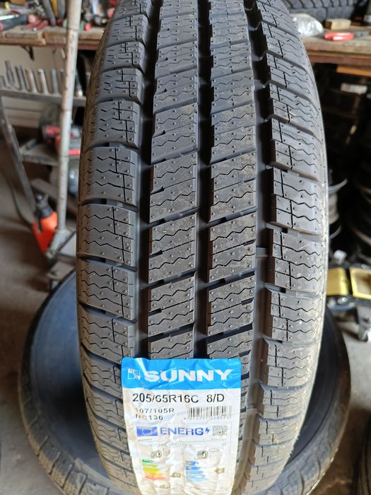НОВИ ВСЕСЕЗОННИ БУСОВИ -16цола-205/65-1бр.-79€-с монтаж и баланс