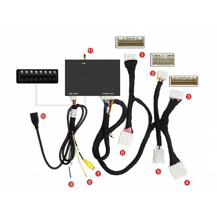 Гаранция!Нов Carplay и Android Auto Модул за Toyota Touch 2 / Entune 2