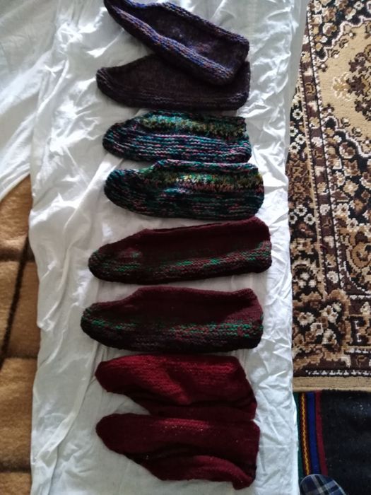 Домашни плетени терлици