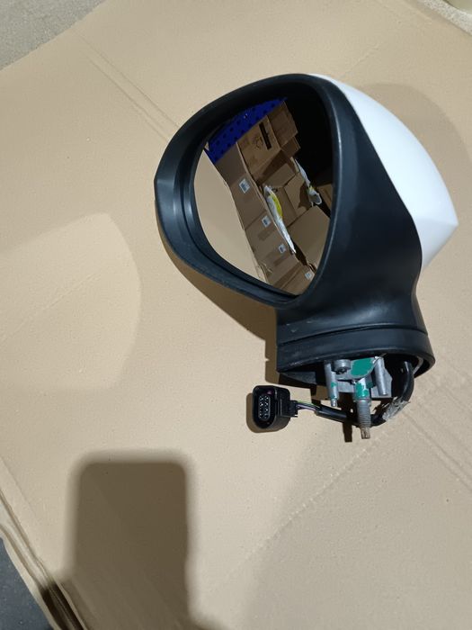 Oglinda stanga Seat Leon 2 facelift 1P1 (2009-2012) - culoare ALB