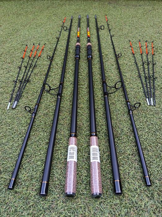 Set 2 Lansete Fl No Limit Method Feeder, 3.90m, 100-250g, 3+5buc