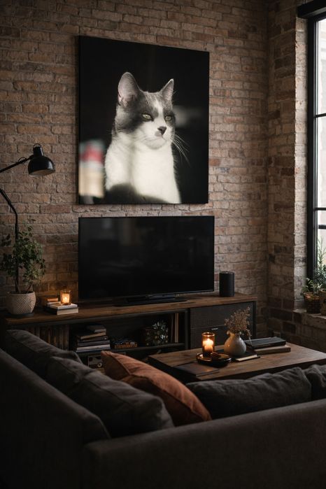 Фотограф за котки | Фото портрет на домашен любимец + канава