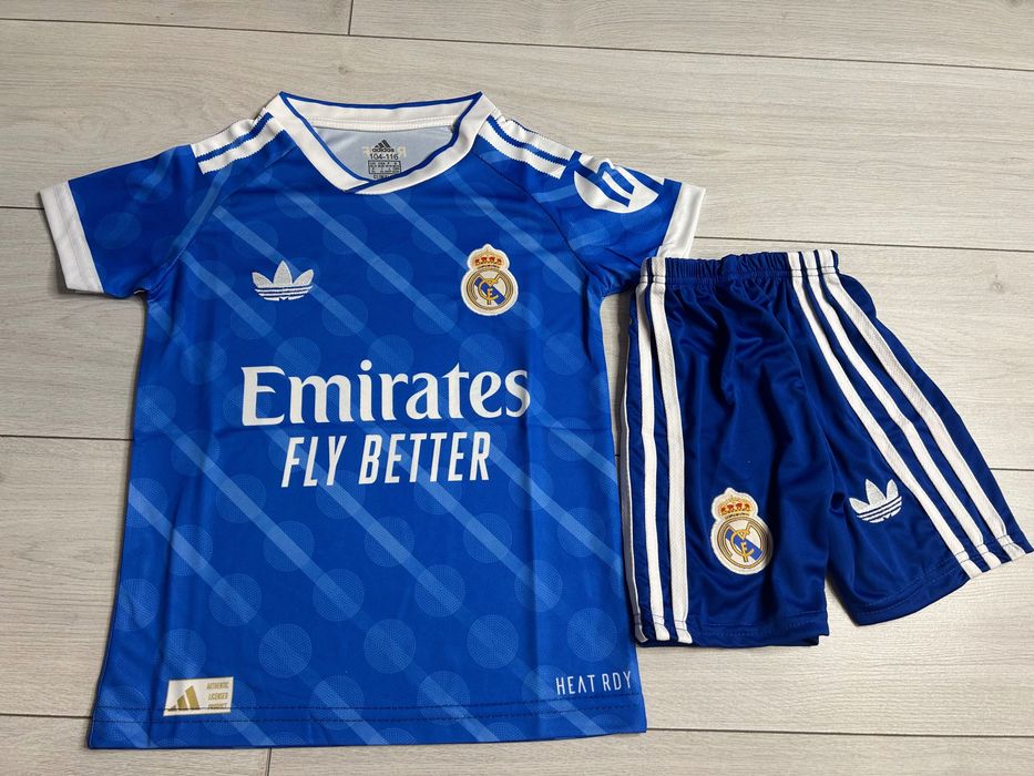 Compleu copii RM Mbappe 10 blue kit 25/26