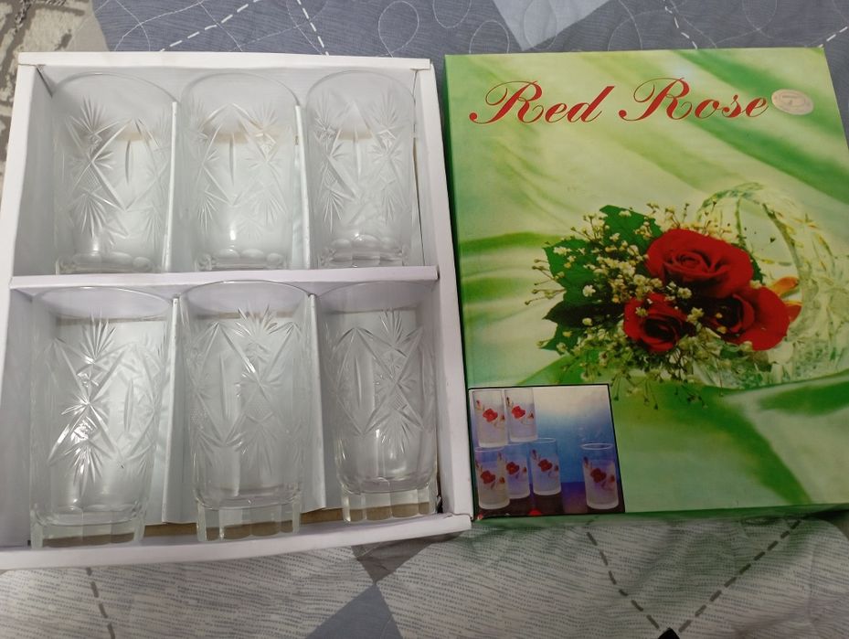 Продам хрустальные бокалы