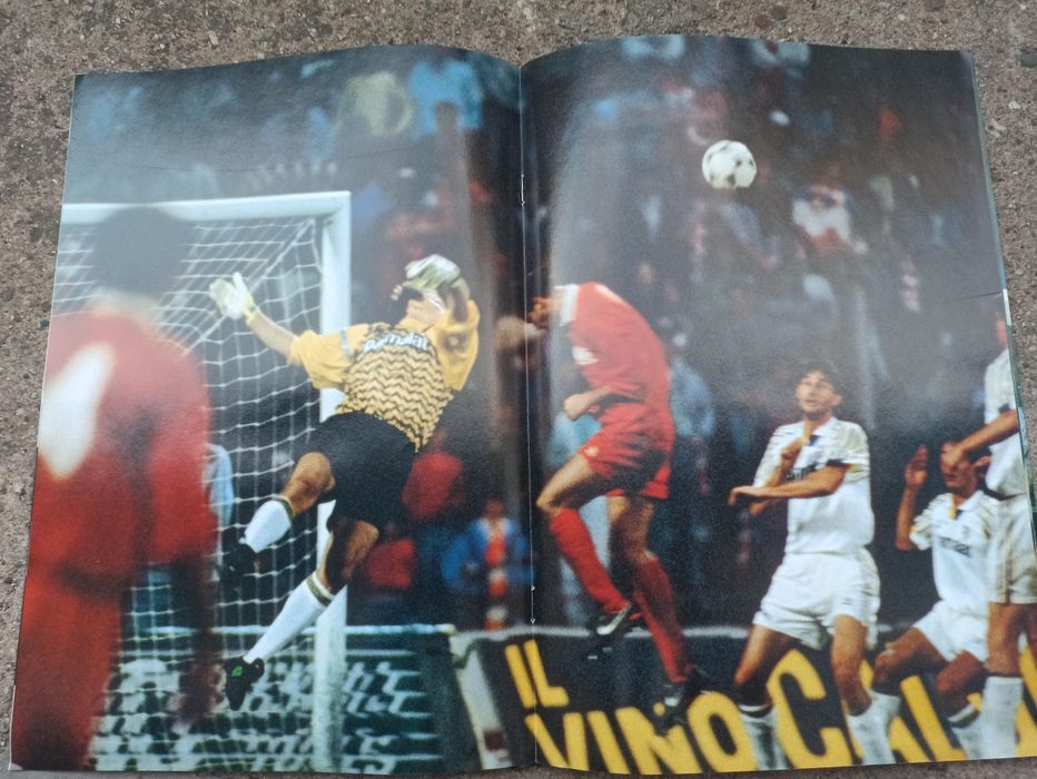 Програма от мача ЦСКА - Парма, изигран на 19.09.1991