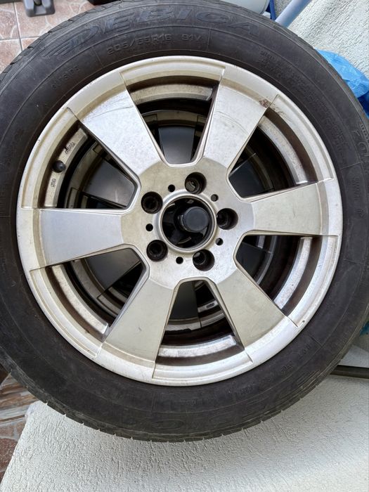 Jante PLW R16 5x112 ET 38 si cauciucuri Debica 205/55/16 Dot 1321
