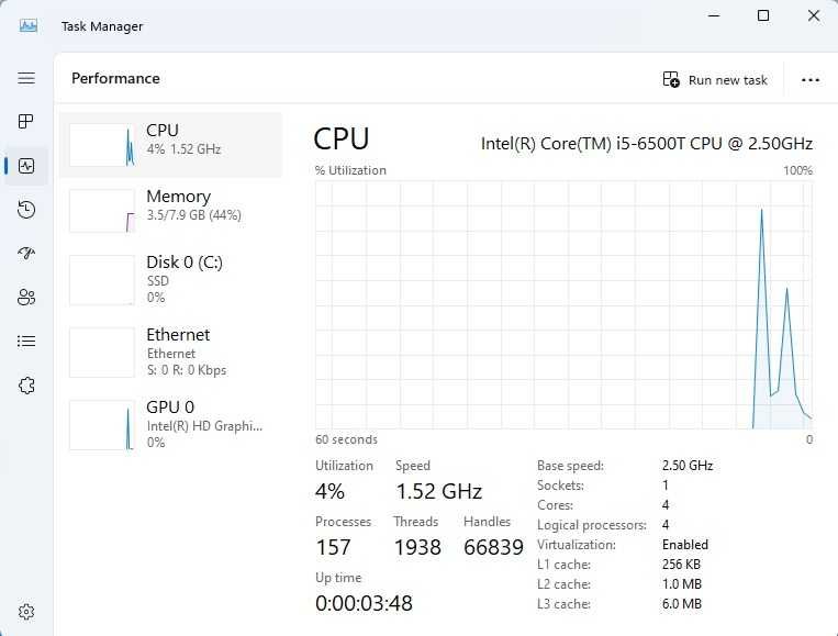 Micro Calculator Unitate pc Hp Prodesk 600 G3 I5 6500T Ram 8 16Gb SSD