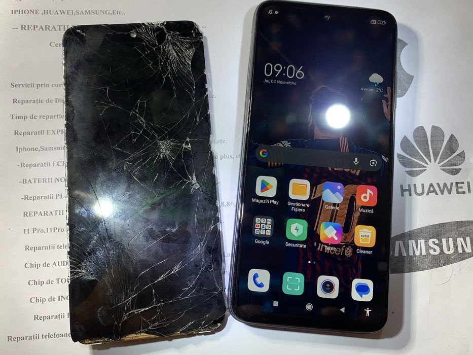 Display Xiaomi Redmi . Bistrita. Timp de reparatie 40 Min