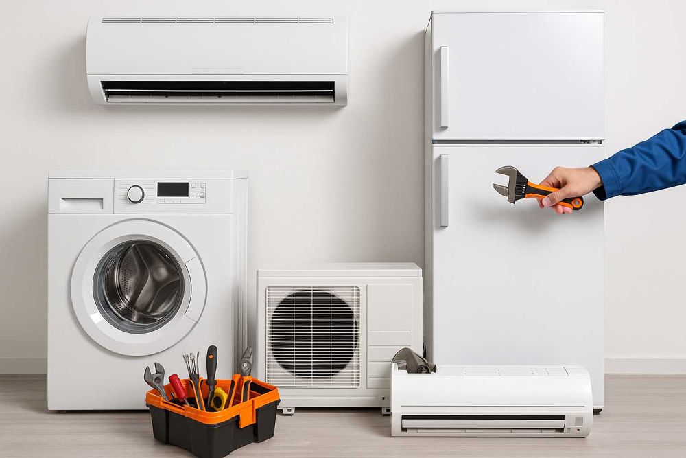 Ремонт бытовой техники: стиралки, холодильники, кондиционеры