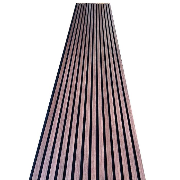Акустични MDF панели за стена 275×60 см | 6 цвята
