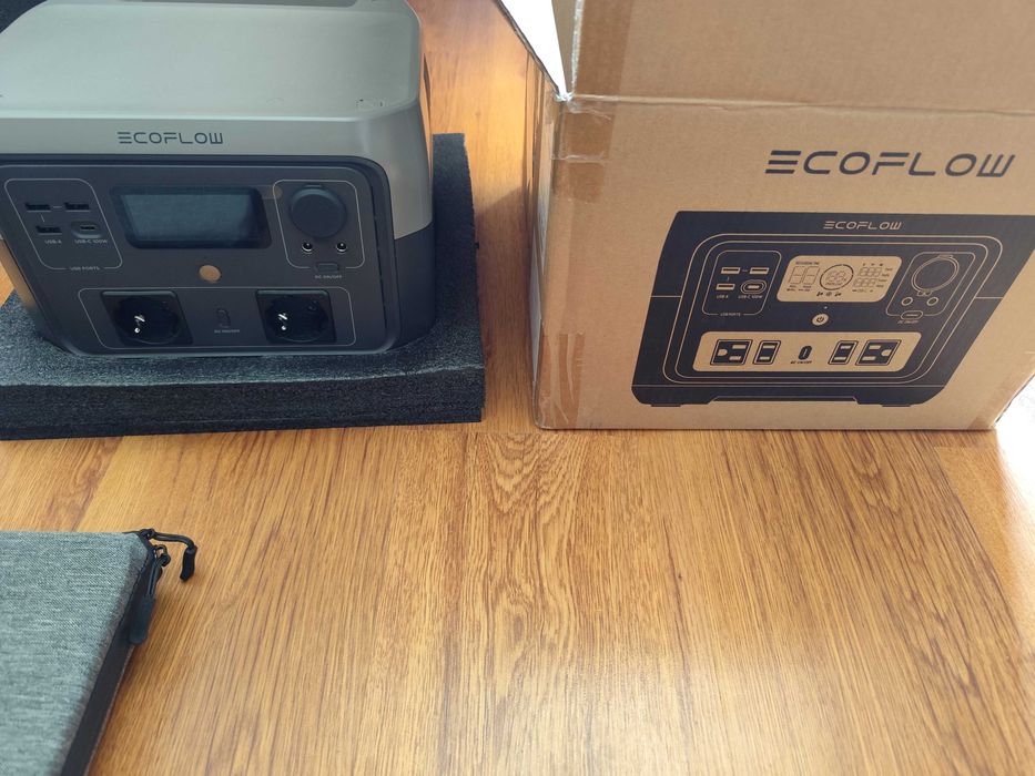 Соларен Панел+Станция -160W ECOFLOWА Станция 500W ECOFLOW RIVER MAX