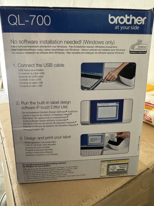 Етикетник чисто нов ползван двапъти