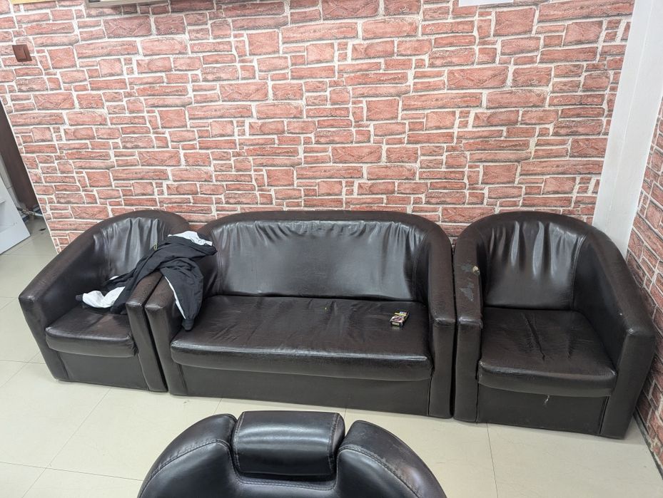 Scaune pentru frizerie canapea și fotolii