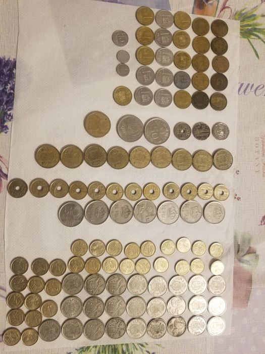 Monede spaniole pesetas