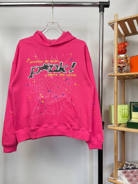 Sp5der & Young Thug Grey Hoodie | Hanorac Young Thug ( 8 colours )