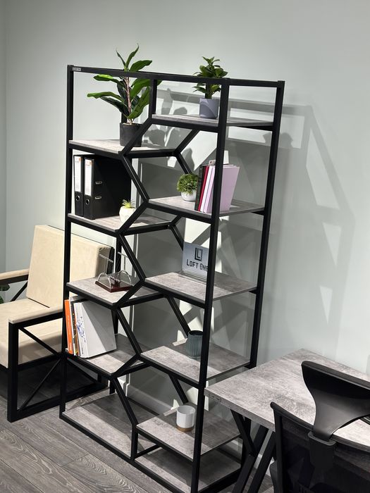 Стеллаж в стиле лофт, шкаф полки от производителя Stelaj birinchi qol