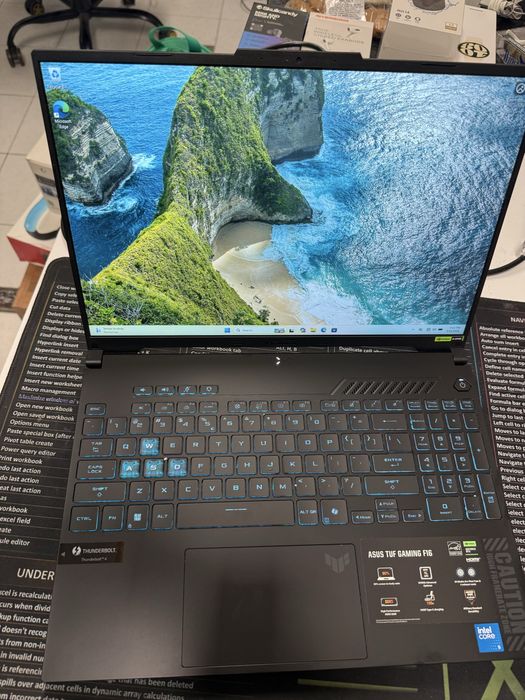 Laptop gaming ASUS TUF F16 RTX 4050 16GB DDR5 144Hz ca nou
