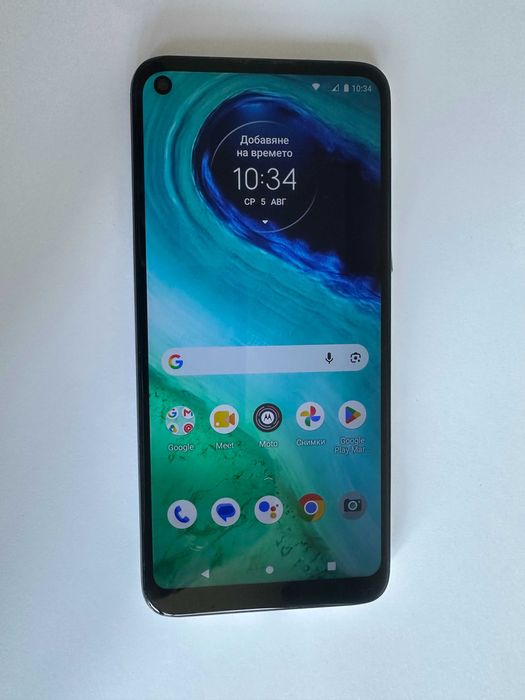 Motorola Moto G Fast - 32GB - Бял - Фабрично Отключен