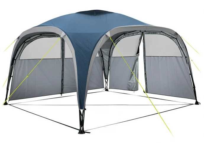 Сгъваема шатра Outwell Summer Lounge XL 4 x 4 UPF 50+ заедно с 4 стени