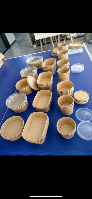 Посуда одноразовая Китай 55 микрон супер качество