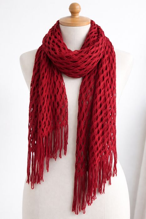 вязанные шапки шарфы