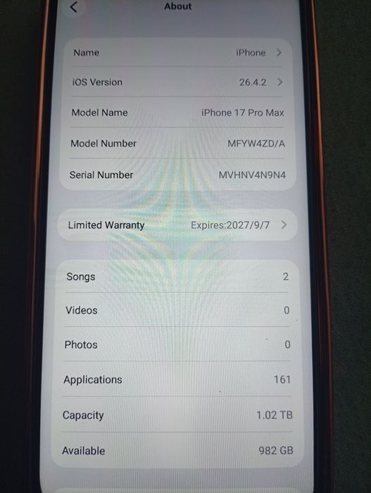 iPhone 17 pro max contrafăcut