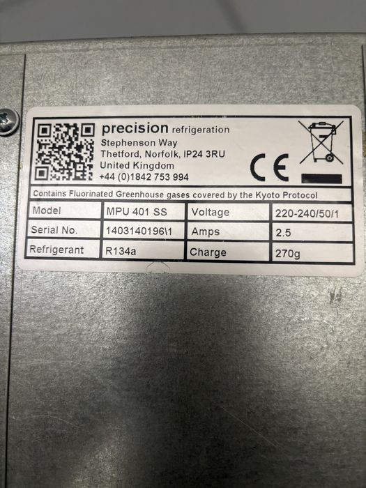 Frigider inox profesional