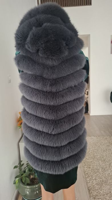 Vesta din  blana  naturala, marime M