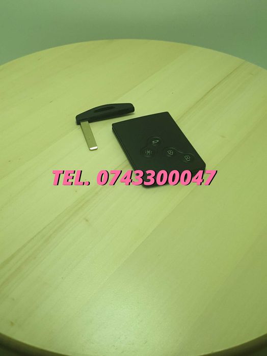 Capac Cheie Smart Patru Butoane Renault Clio Logan Megane 2 3 Koleos Scenic Inlocuire Cheie -De Schimb Carcasa Auto