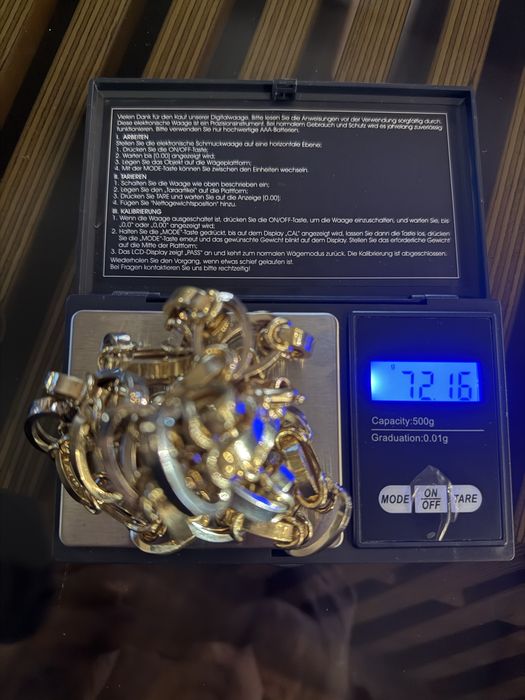 Златен синджир 14кт9(585) 72.16гр