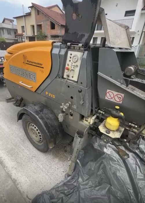 Pompa stationara de beton