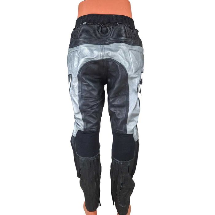 FLM Мъжки кожен спортен мото панталон | 26/Short | КАТО НОВ