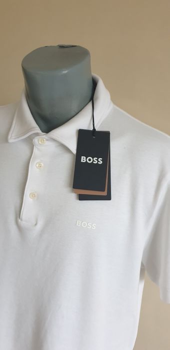 Hugo Boss Pima Cotton Soft Touch Slim Fit XL НОВО ОРИГИНАЛ Мъж Тениска