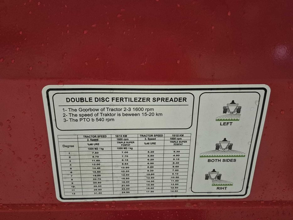 Mea ingraseminte 800 l