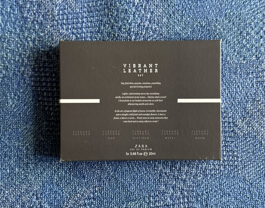 Zara Vibrant Leather Set 3x20ml мъжки парфюм