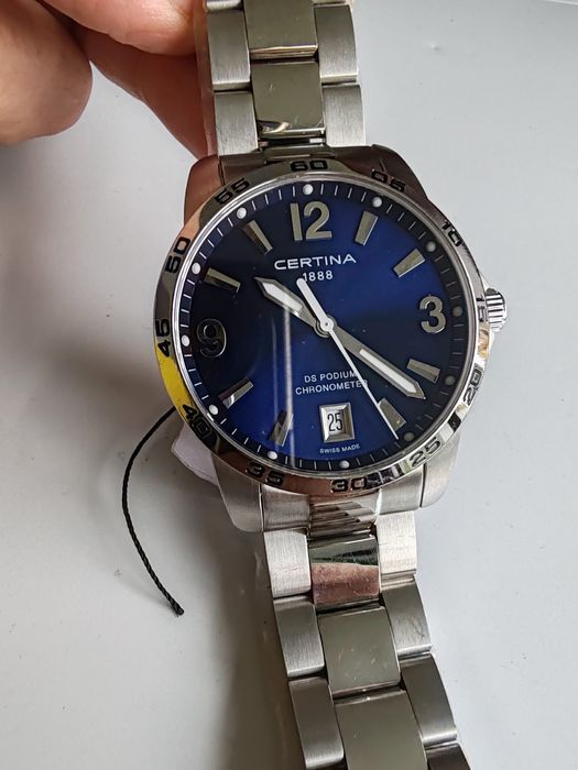 Ceas Certina DS Podium Chronometer Quartz 40 mm Nou-Nepurtat!