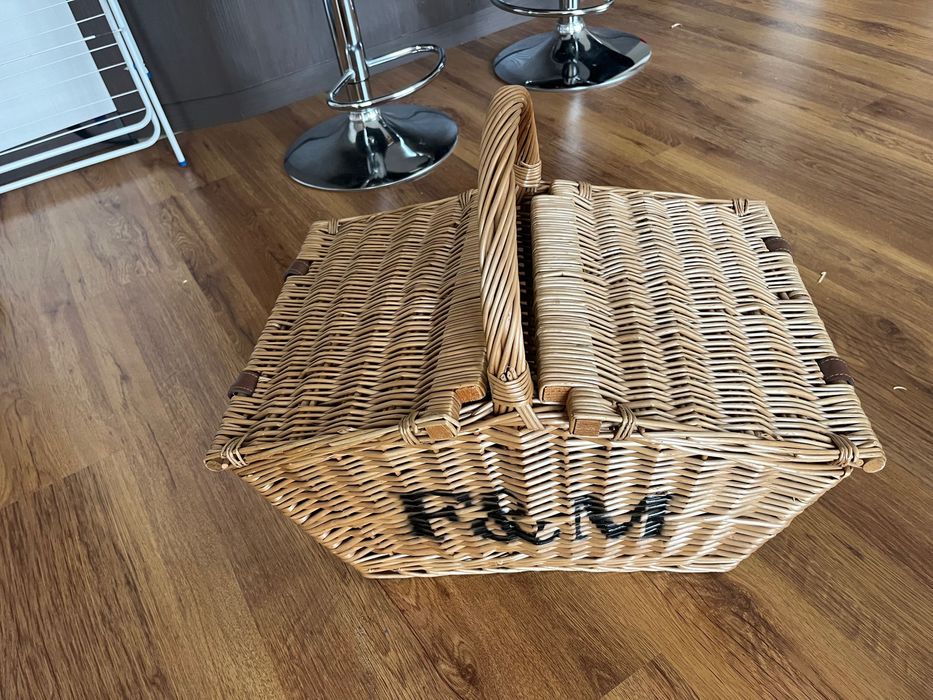 Голяма кошница от ратан