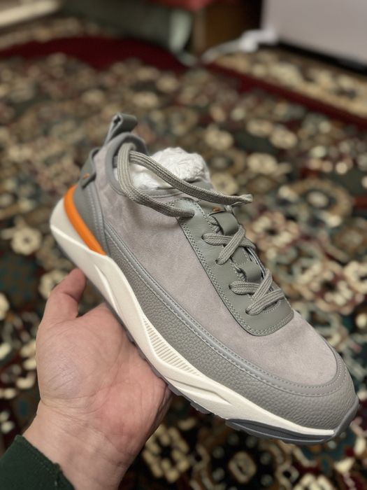 Santoni snekers original 42 light grey