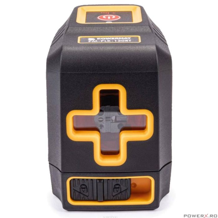 Nivela laser incrucisat rosu, 120RT 15 metri, trepied geanta, Powermat