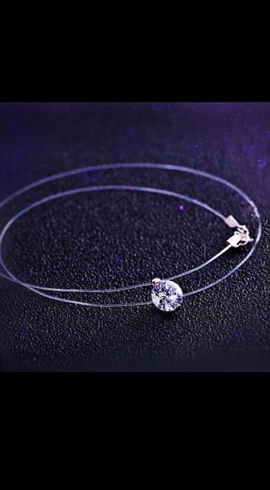 Красив кристал на колие