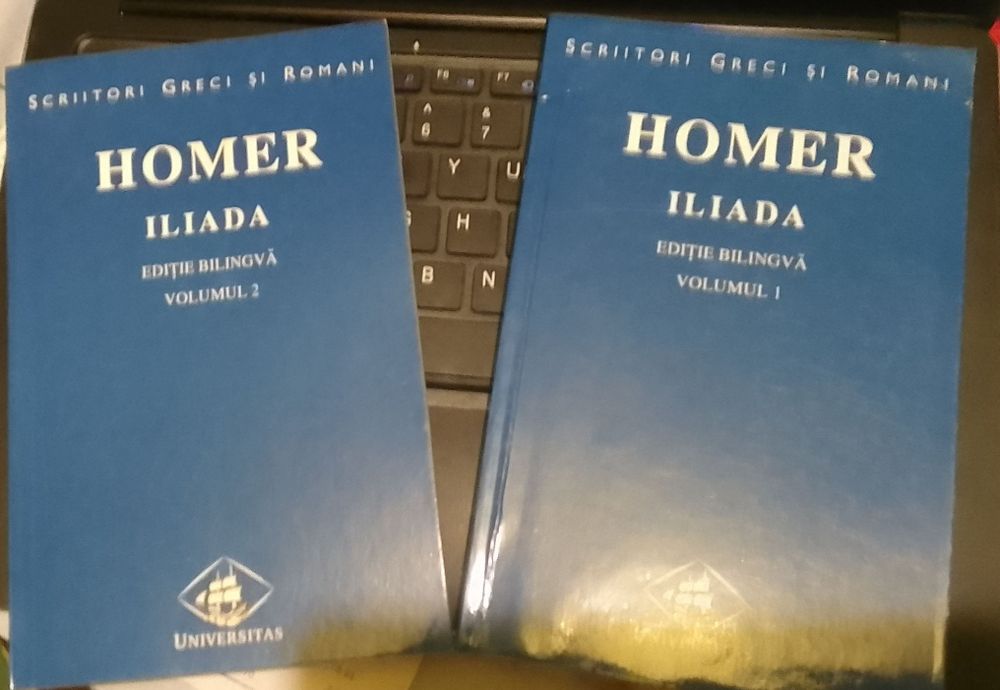 Homer -Iliada ediție bilingva