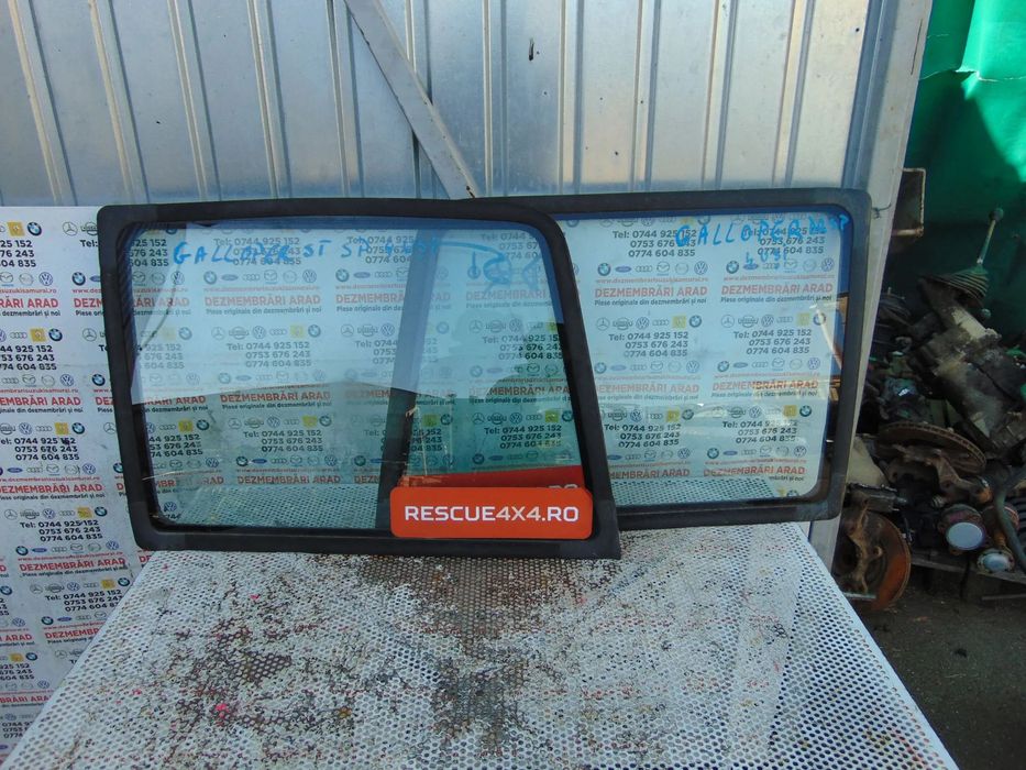 Geam Hyundai Galloper 5 usi geamuri spate caroserie stanga dreapta galloper 5 usi geam fix
