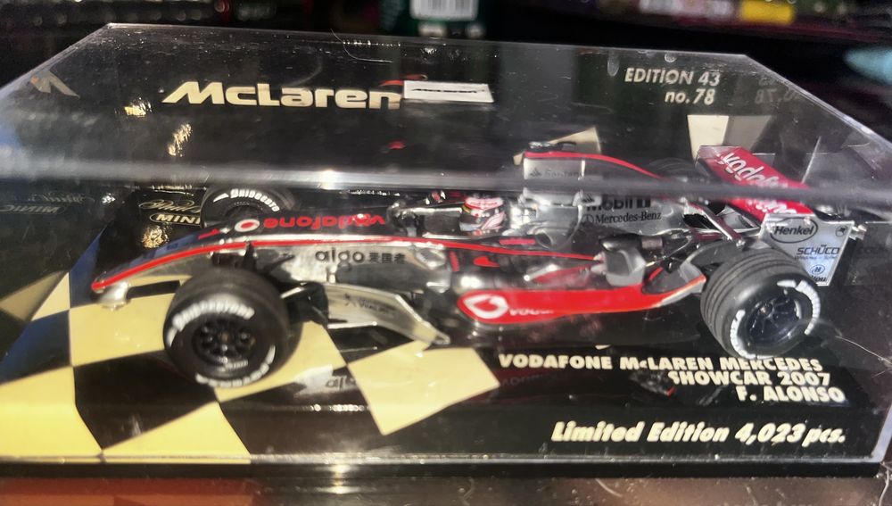 Vodafone McLaren Mercedes Showcar 2007 – F. Alonso