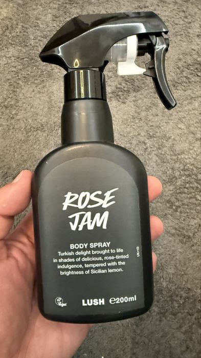Body spray lush rose jam 200mll