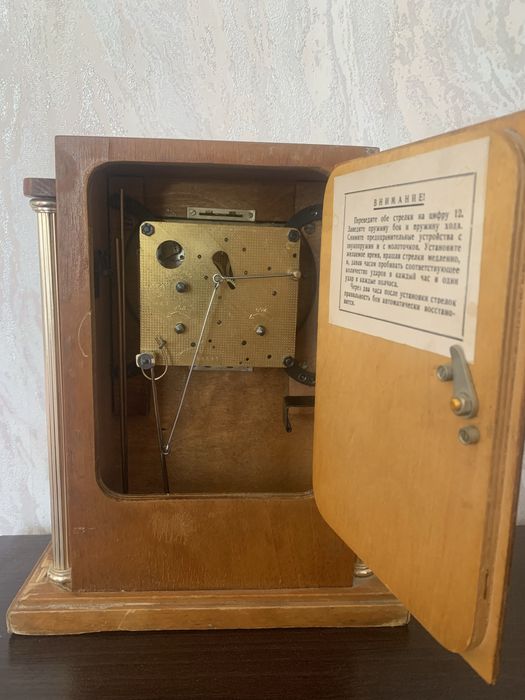 Часы настольные, "Владимирские колонны"