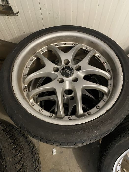 Jante “18 mercedes + anvelope 225/40 ZR 18 sau schimb