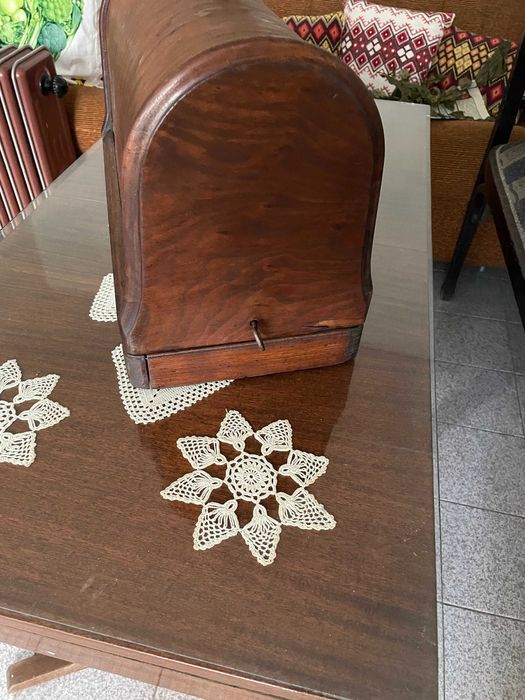 Антична шевна машина SINGER , патент 1886г.