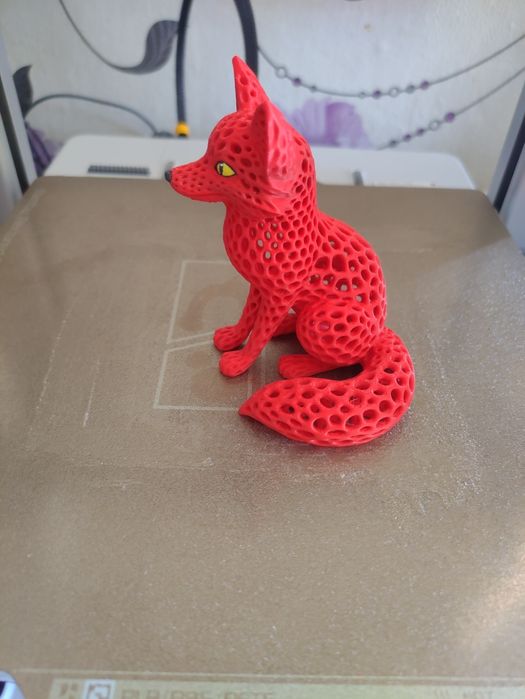 Лисичка 3D модель